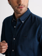 Mr. Blue Regular Fit Denim Shirt