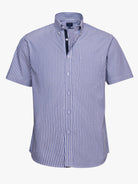 Regular Fit Blue Poplin Shirt Mr. Blue