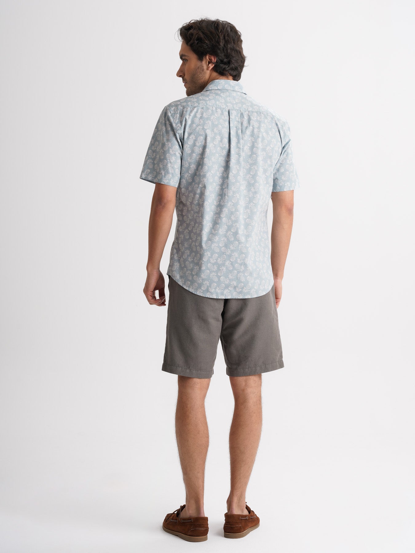 Regular Fit Blue Poplin Shirt Mr. Blue