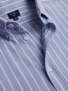 Camisa azul Oxford de corte estándar de Mr. Blue