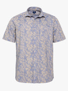 Camisa Regular Fit Lino Azul Mr. Blue