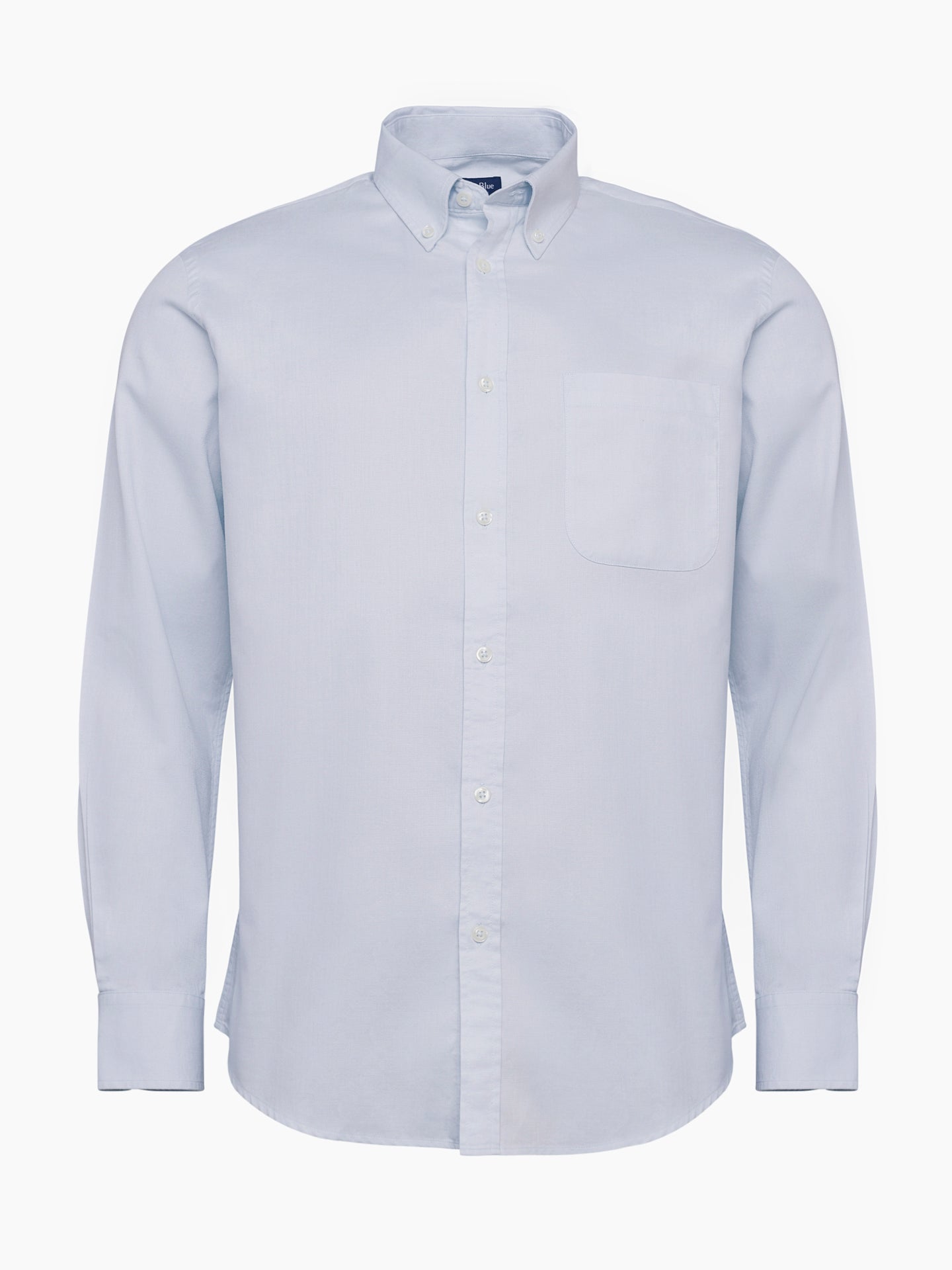 Regular Fit Dobby Blue Mr. Blue Shirt