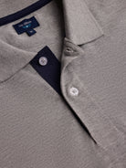 Polo gris de piquet de corte estándar de Mr. Blue