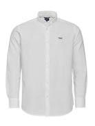 Camisa Estructurada Blanca Regular Fit Mr. Blue