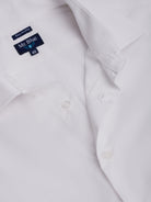 Camisa De Popelina Blanca De Corte Clásico Mr. Blue