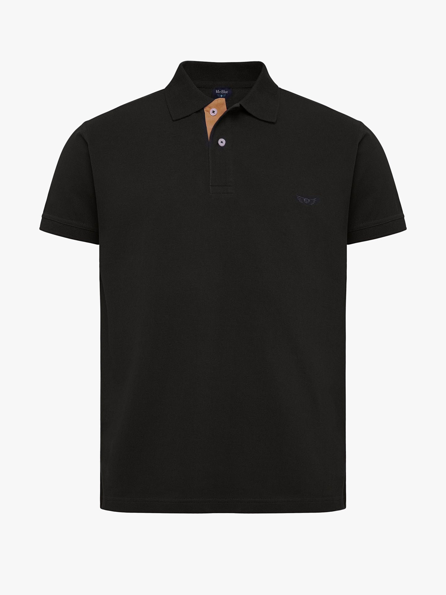 Polo gris de piquet de corte estándar de Mr. Blue