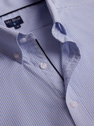 Regular Fit Blue Poplin Shirt Mr. Blue