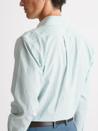 Camisa Oxford Corte Regular Mr. Blue Verde