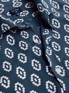 Camisa Regular Fit Lino Azul Mr. Blue